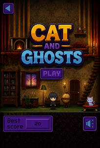 Cat and Ghosts