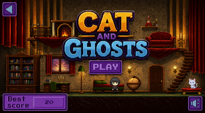 Cat and Ghosts