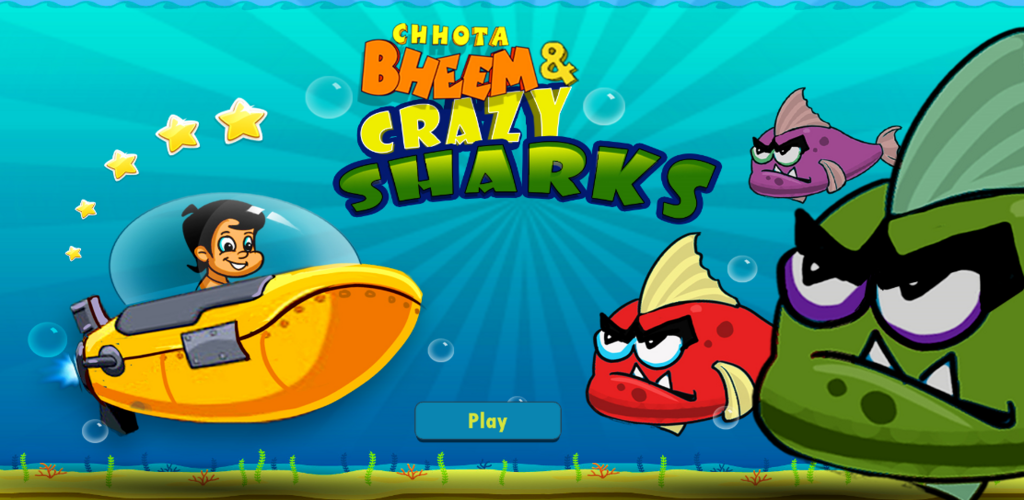 Chhota Bheem and Crazy shark
