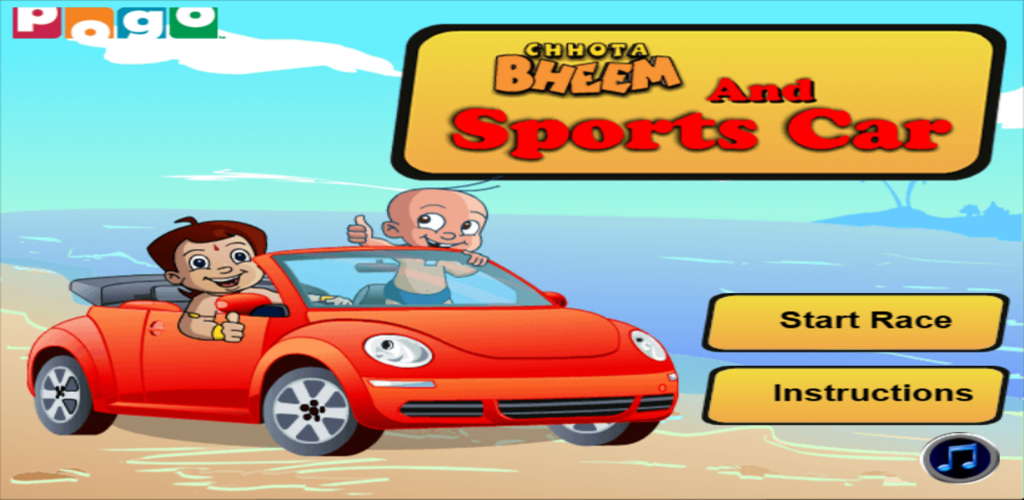 Chhota Bheem Sports Car