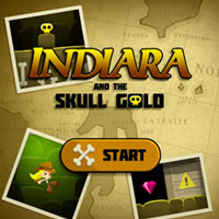 Indiara and the skull Gold