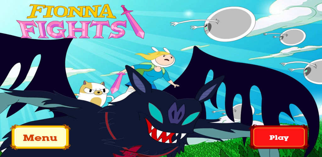 Adventure time Fionna fights