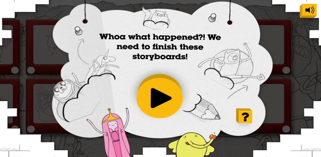 Adventure time Storyboard