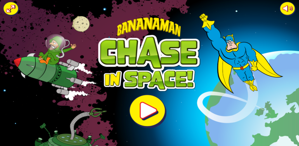 Bananaman space chase
