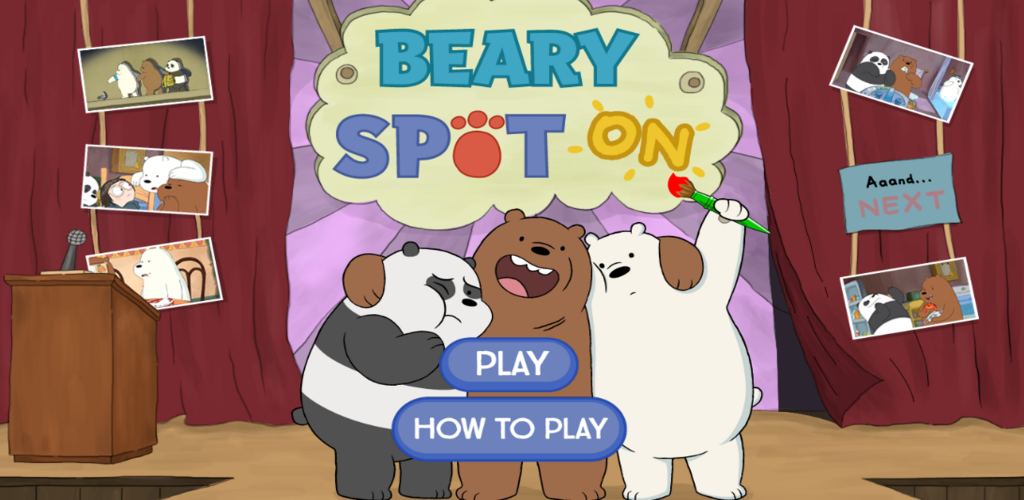 Beary spot on