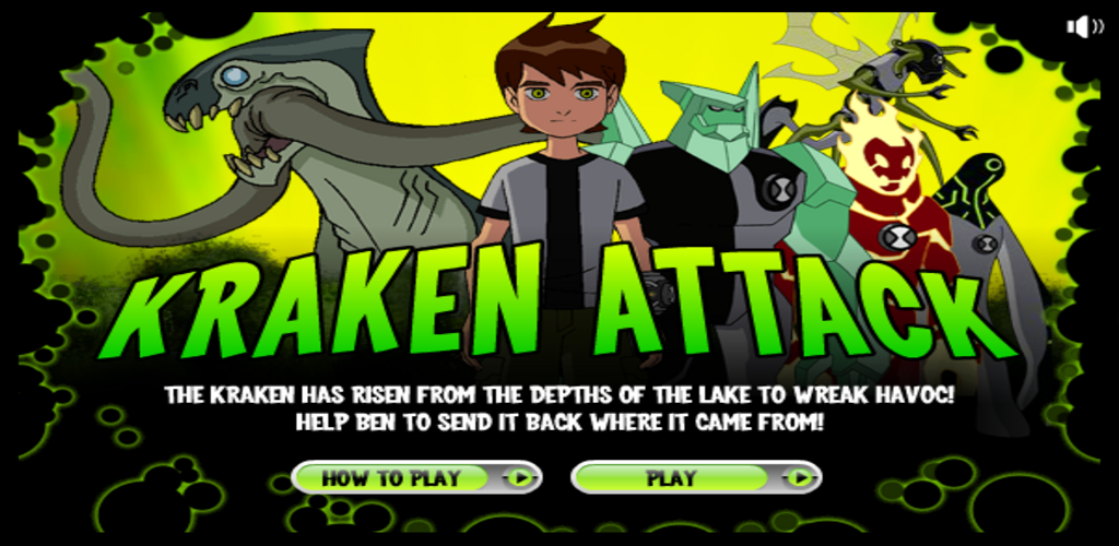 Ben 10 kraken attack