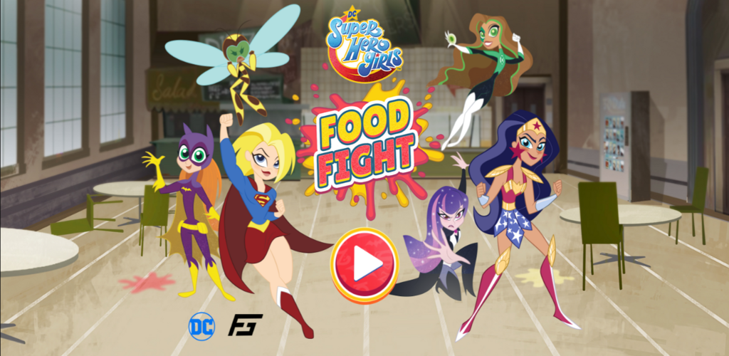 DC super hero girls food fight