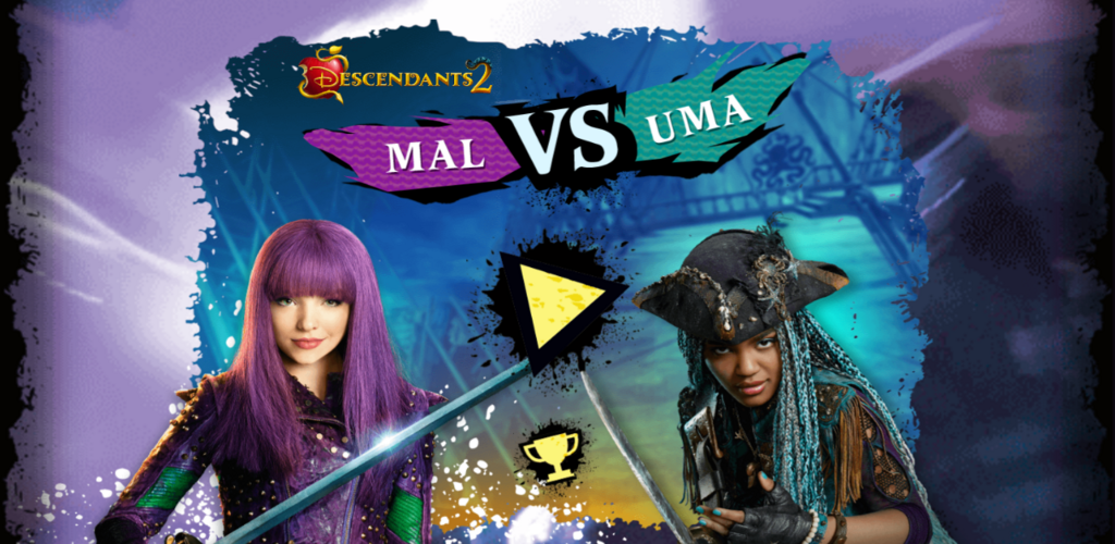Descendants 2 mal vs uma