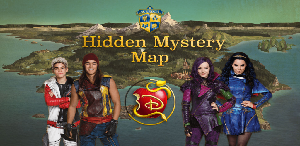 Descendants Hidden Mystery Map