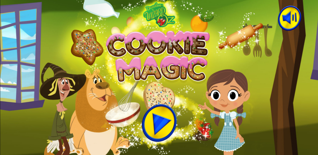Dorothy and the wizard of oz cookie magic