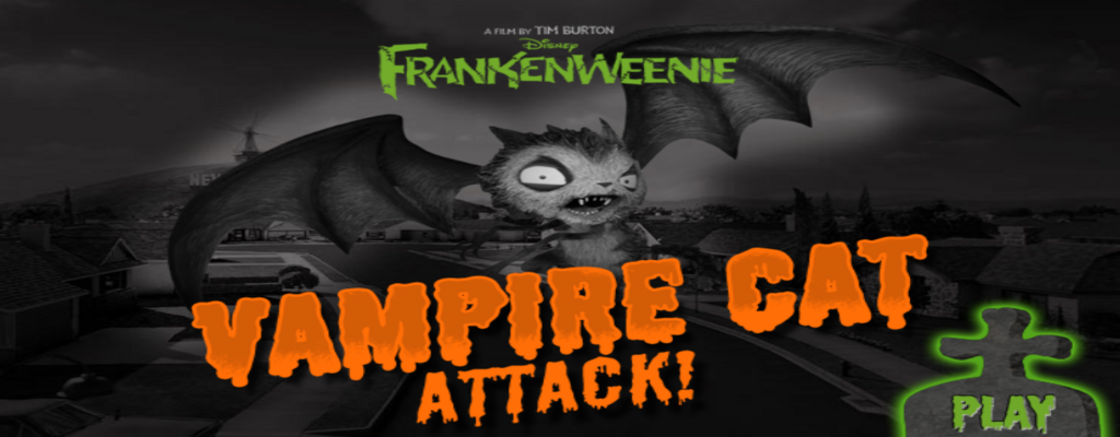 Frankenweenie Vampire Cat Attack