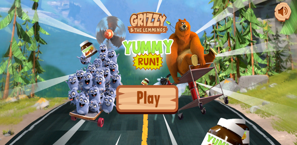 Grizzy And The Lemmings Yummy Run