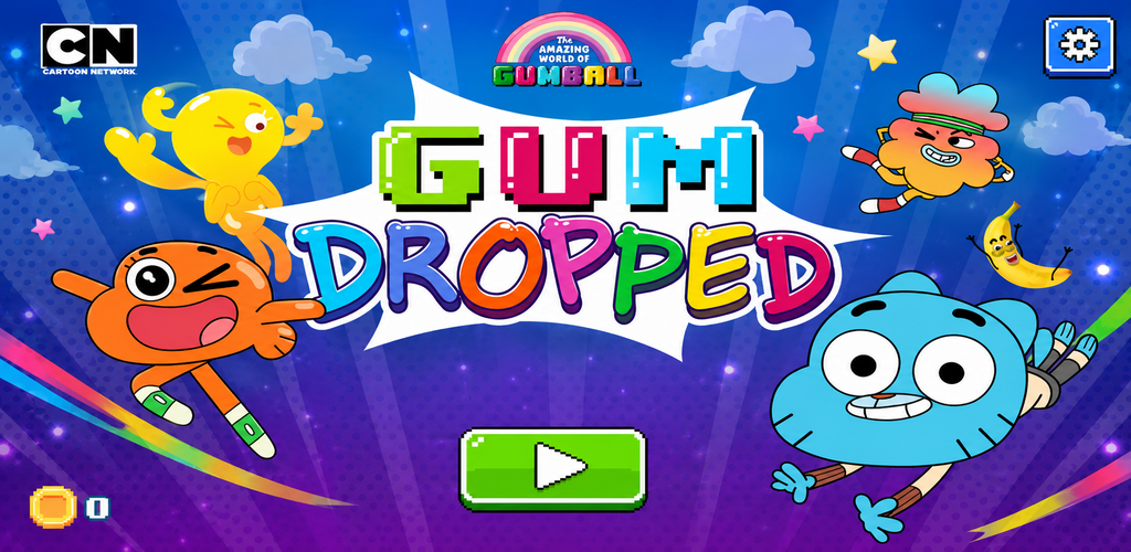 Gumball Gum Dropped