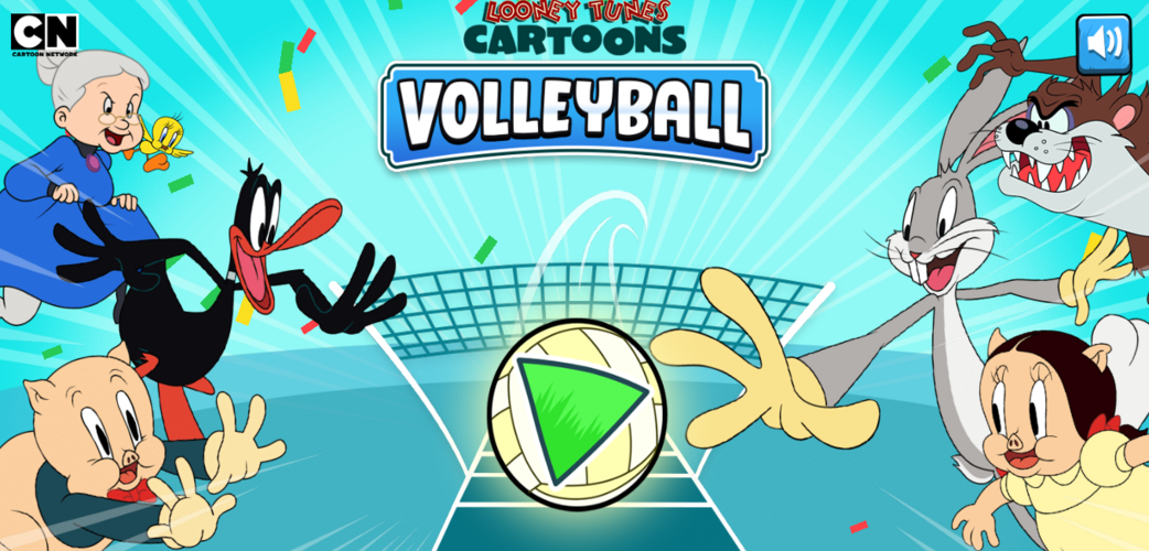 Looney tunes volleyball