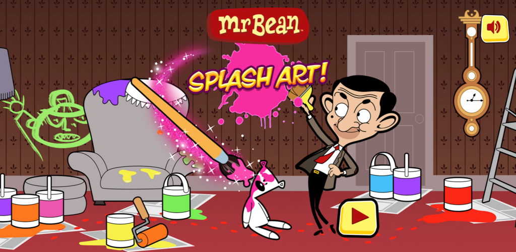 Mr bean splash art