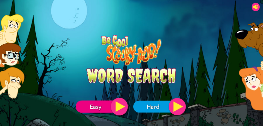 Scooby doo word search