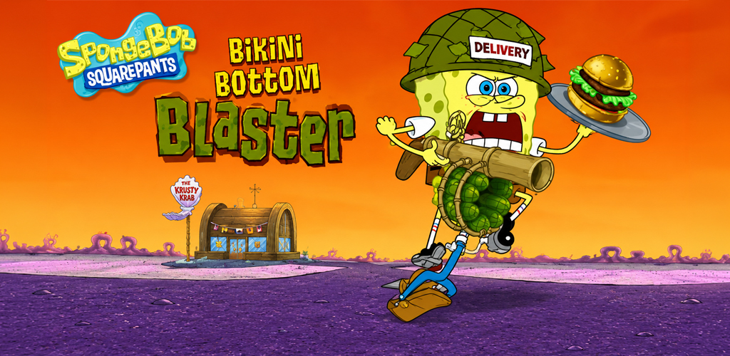Spongebob Squarepants Bikini Bottom Button Bash